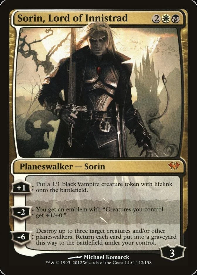 Sorin, Lord of Innistrad, Dark Ascension (DKA) Price History