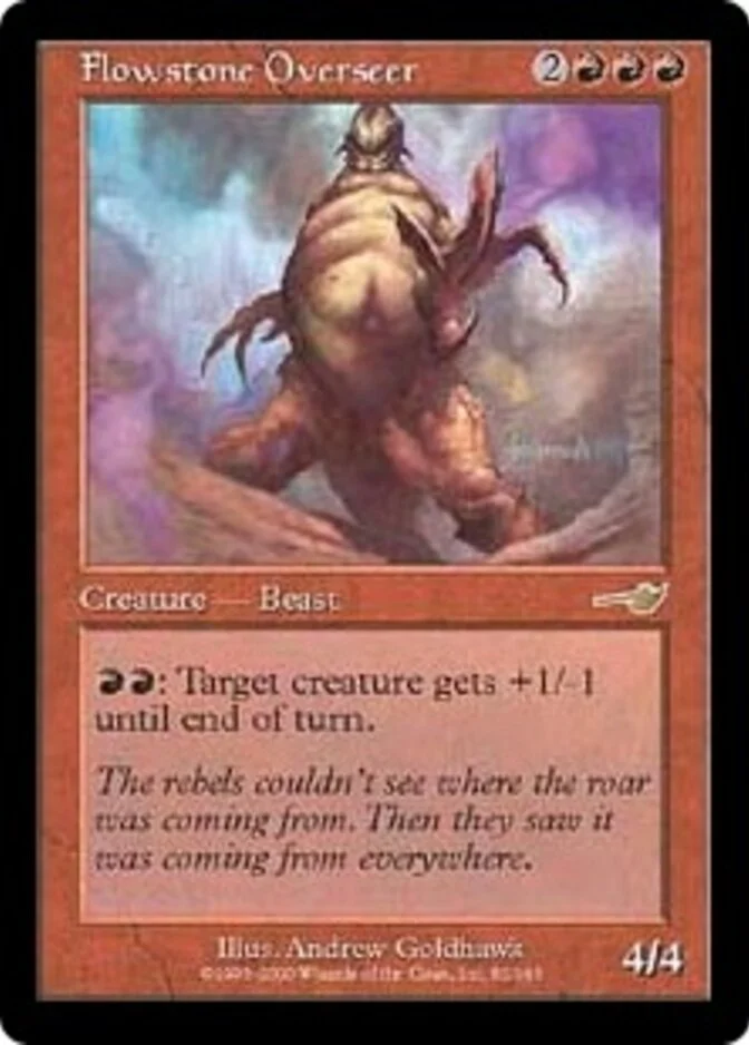 Flowstone Overseer [NE]