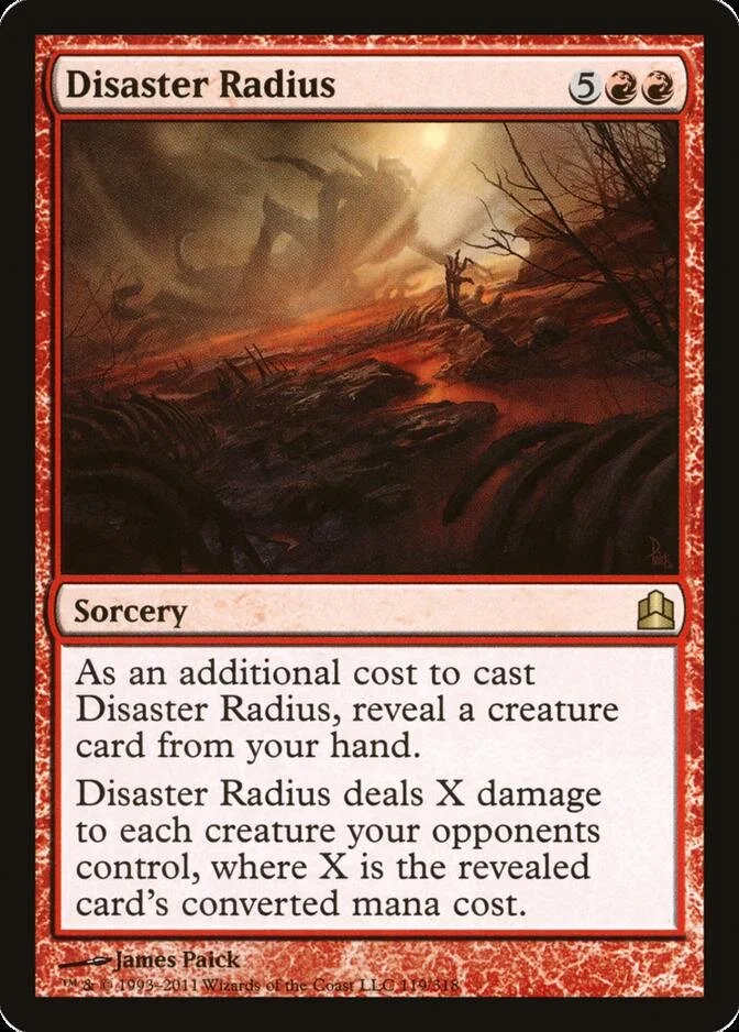 Disaster Radius [CMD]