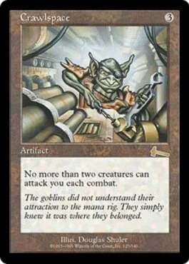 MTG 狭い空間 Crawlspace ULG Foil 英語版 card_image.webp
