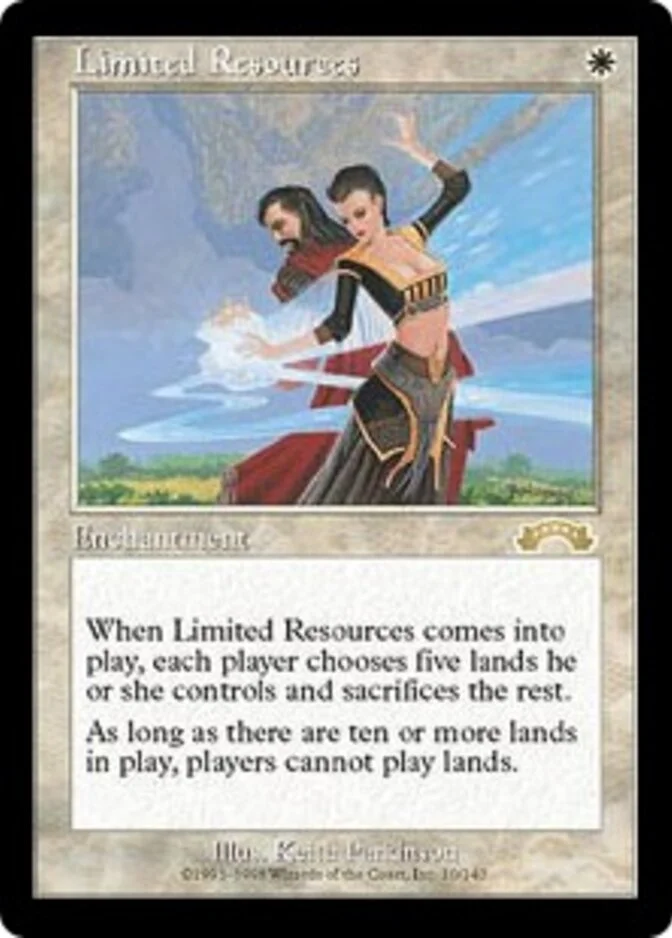 Limited Resources [EX]