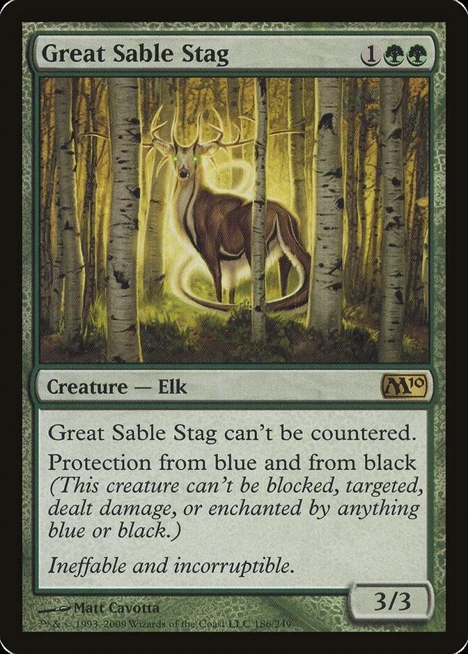 Great Sable Stag [M10]