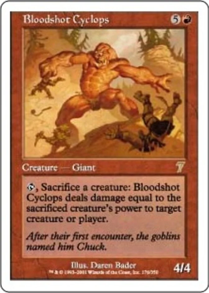 Bloodshot Cyclops [7E]