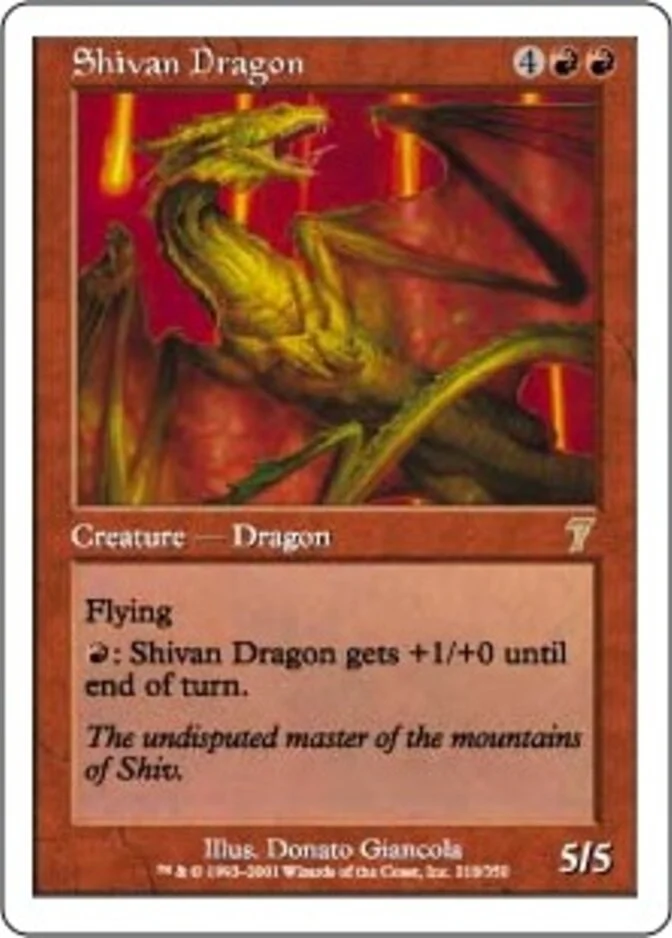 Shivan Dragon [7E]