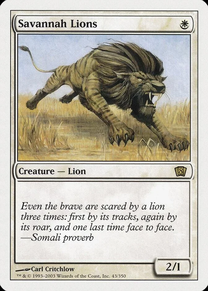 Savannah Lions [8ED]