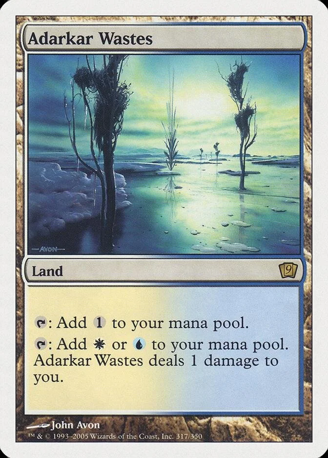 Adarkar Wastes [9ED]