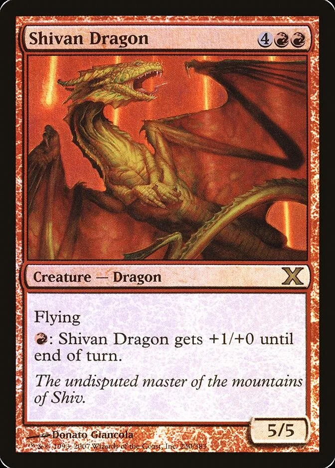 Shivan Dragon [10E]