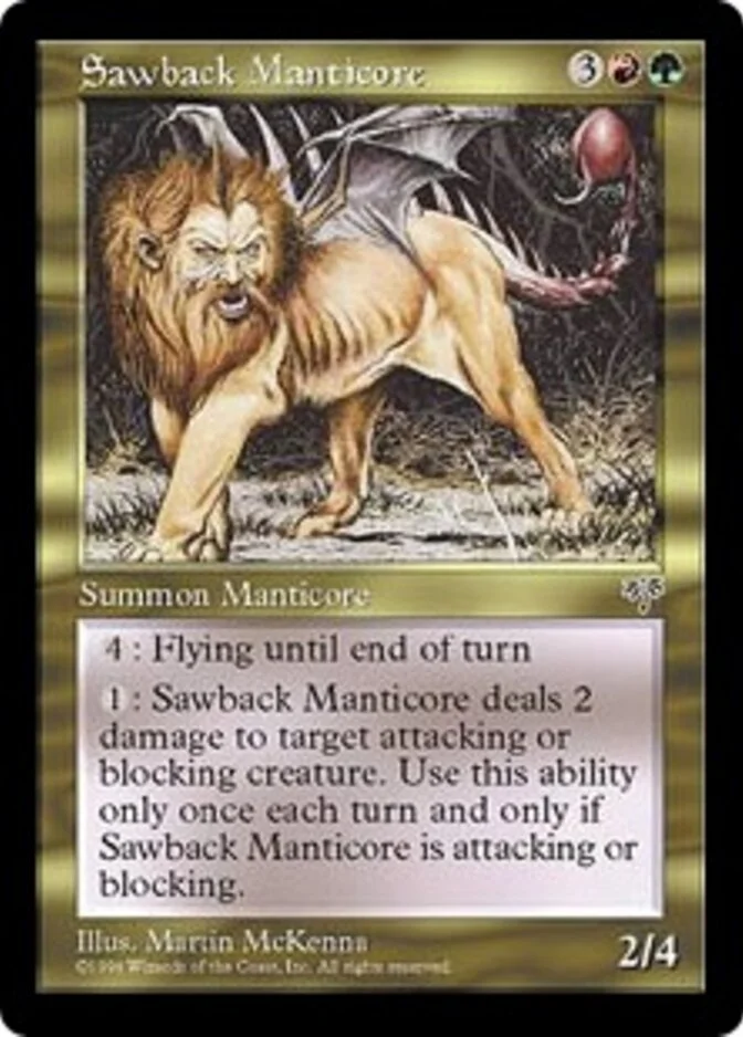 Sawback Manticore [MI]