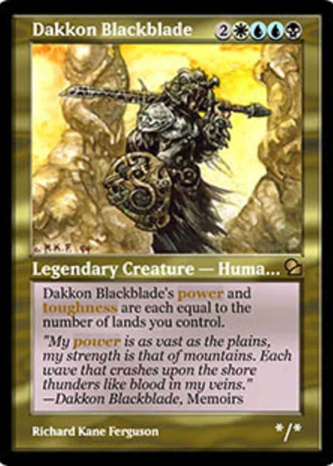 Dakkon Blackblade [MED]