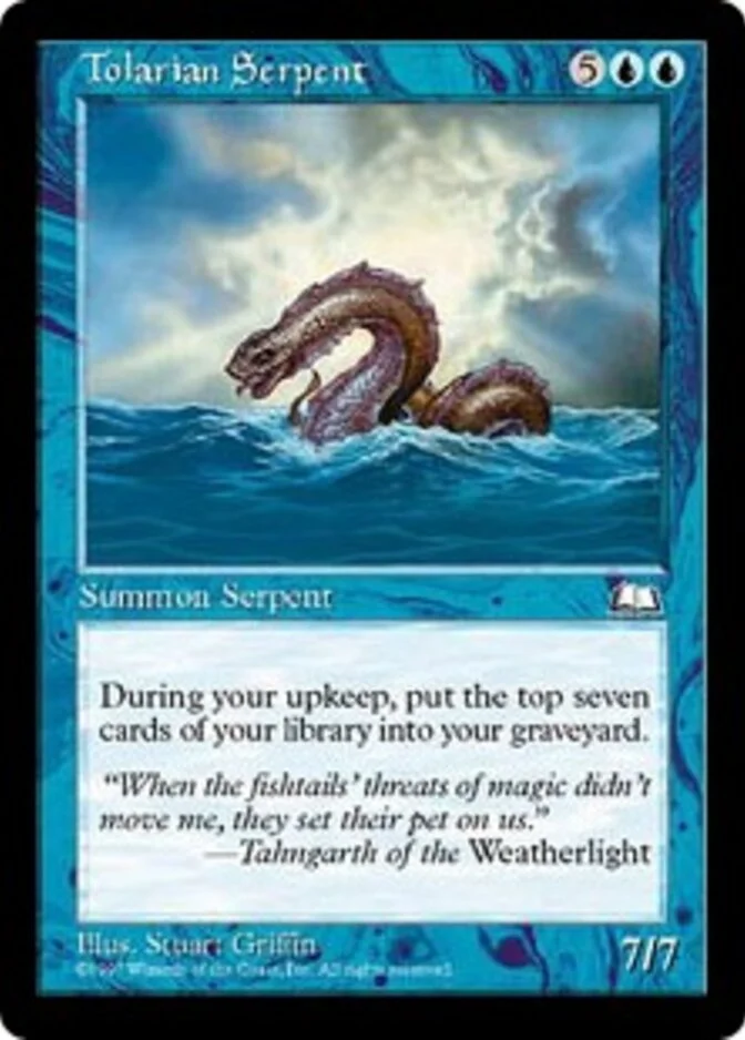 Tolarian Serpent [WL]