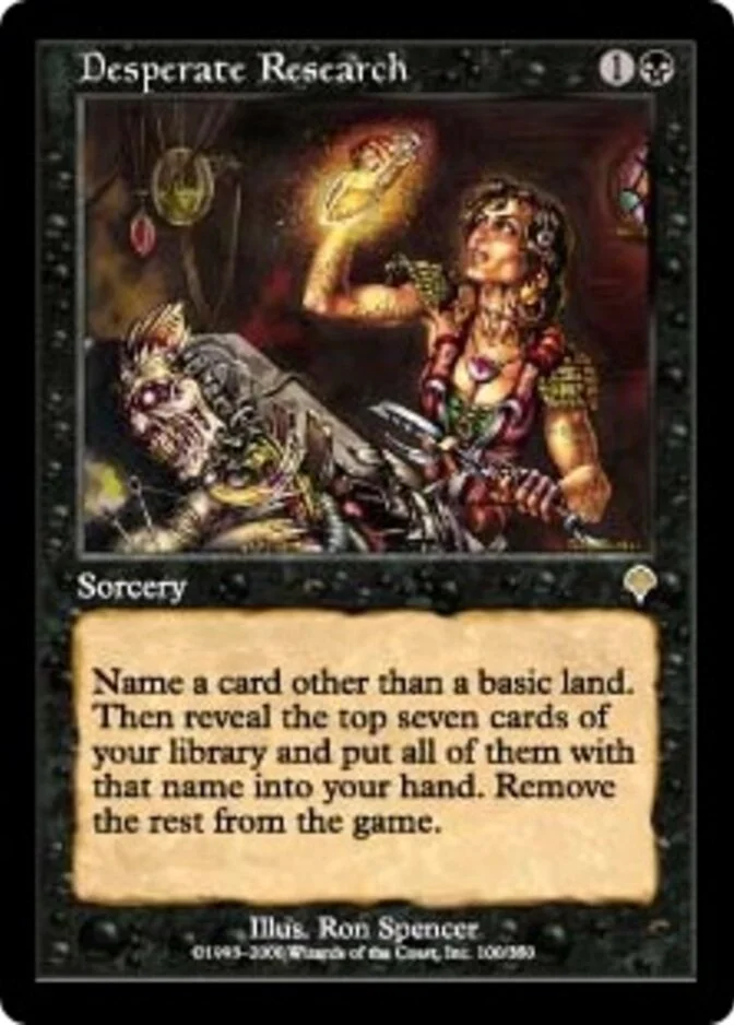 Desperate Research [IN]