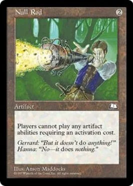Null Rod