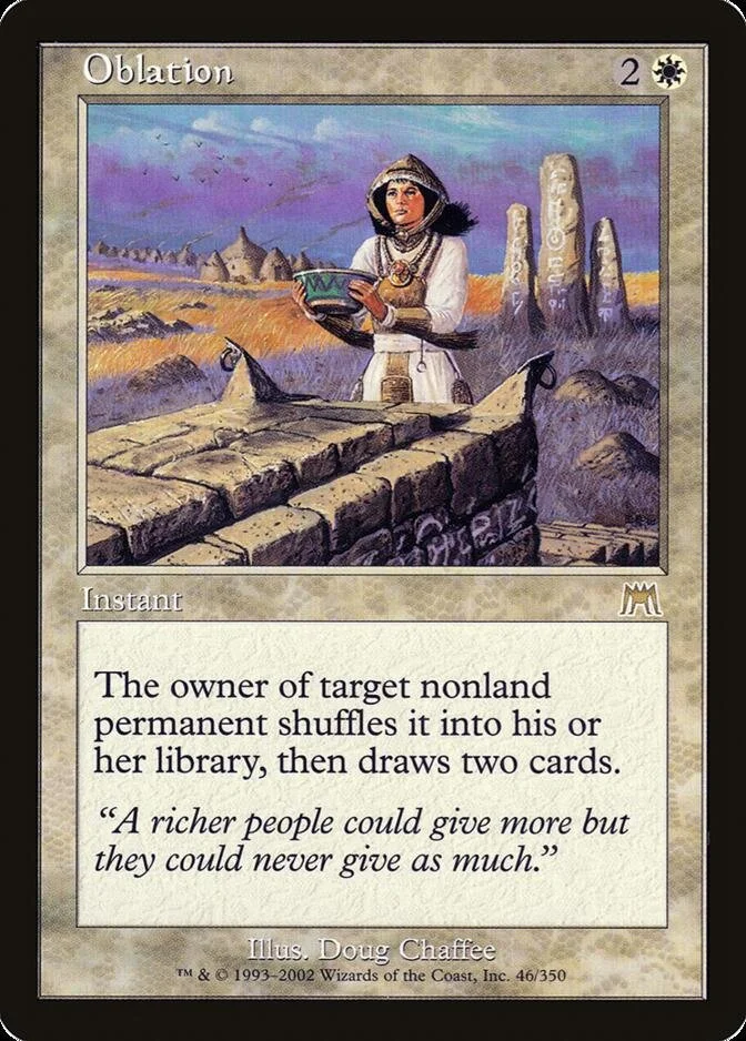 Oblation [ONS]