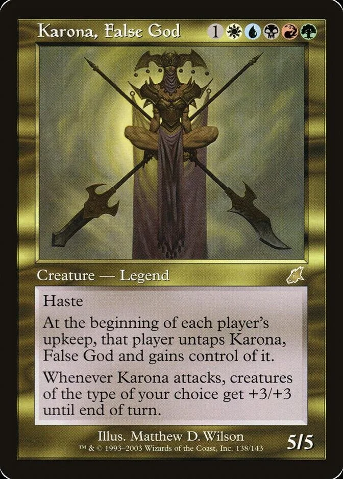 Karona, False God [SCG]