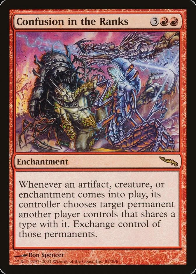 Confusion in the Ranks [MRD]