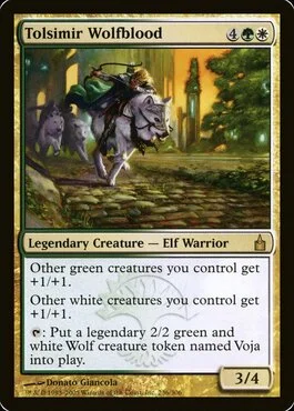 mtg wolf commander deck MTG Commander Deck EDH Deck Voja Jaws of the Conclave 100 Magic Cards  Custom Deck Elves and Wolves Elf and Wolf Deck main image 0