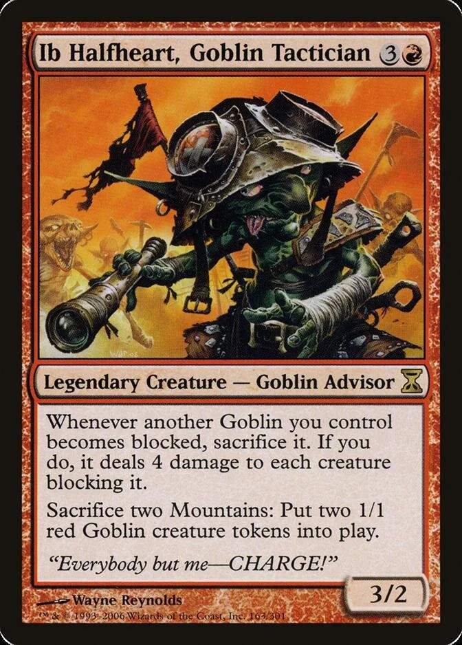 Ib Halfheart, Goblin Tactician [TSP]