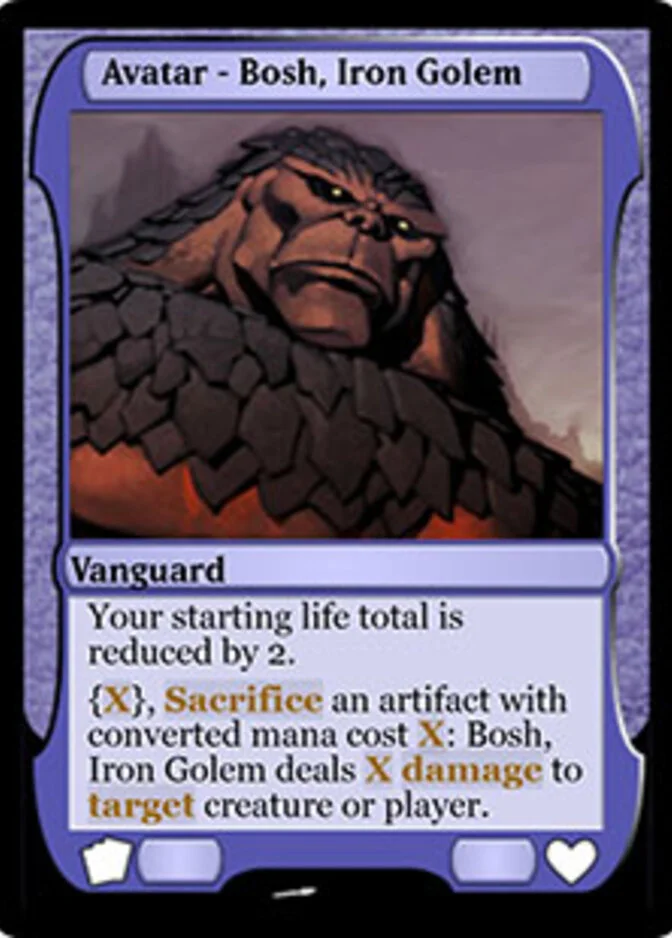 Avatar - Bosh, Iron Golem [VAN]