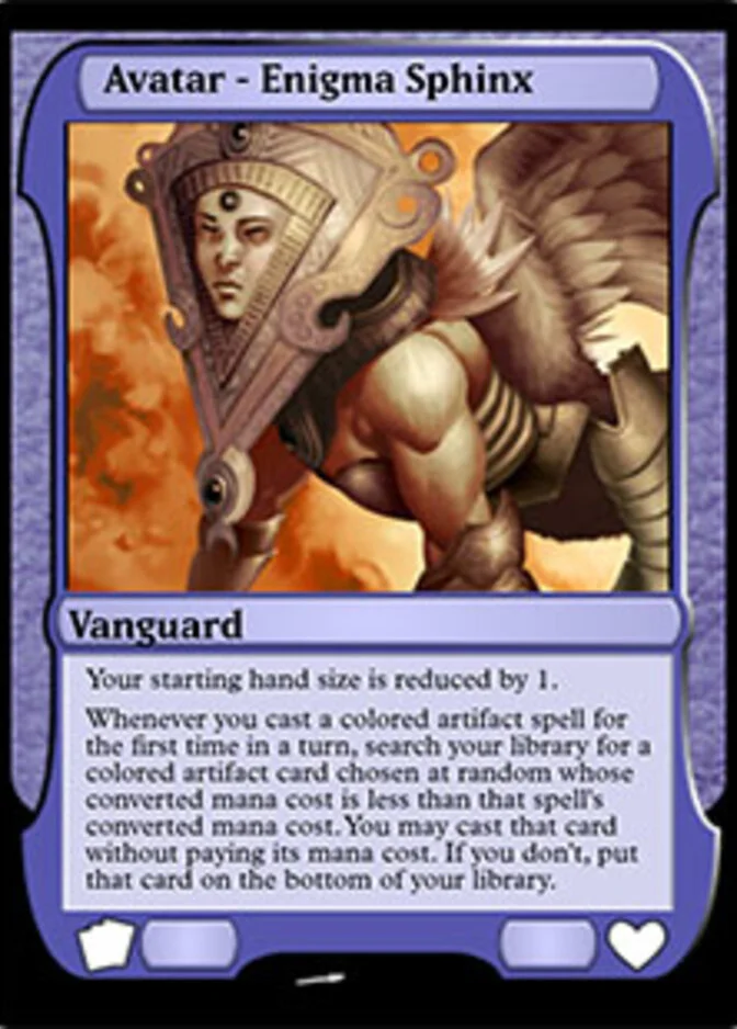 Avatar - Enigma Sphinx [VAN]