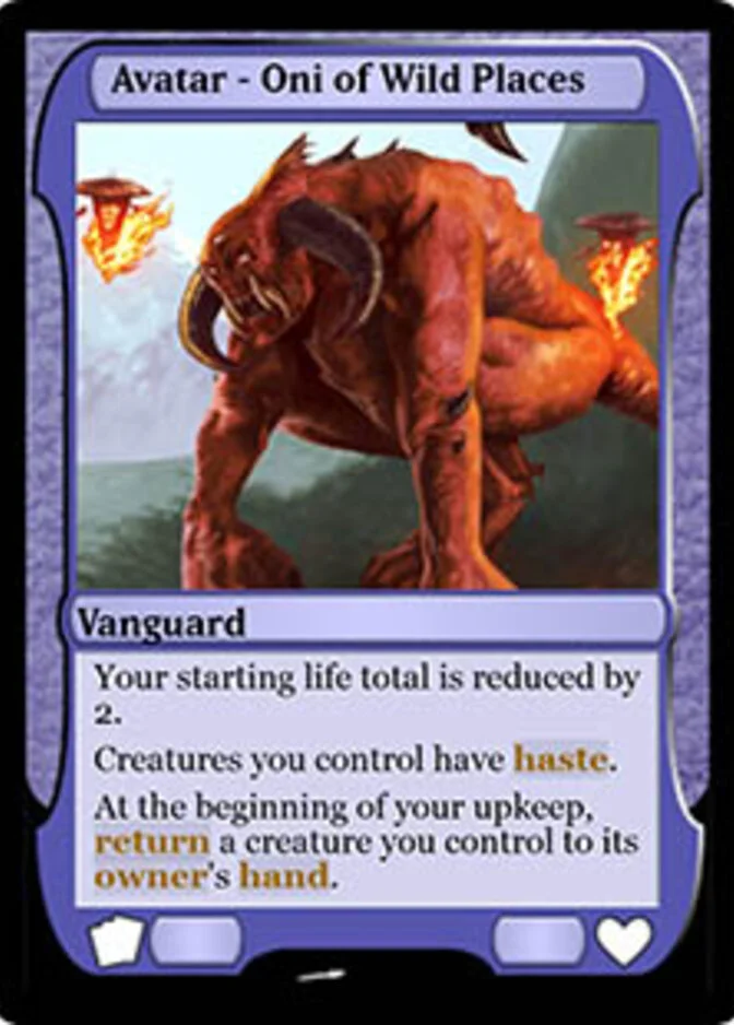 Avatar - Oni of Wild Places [VAN]