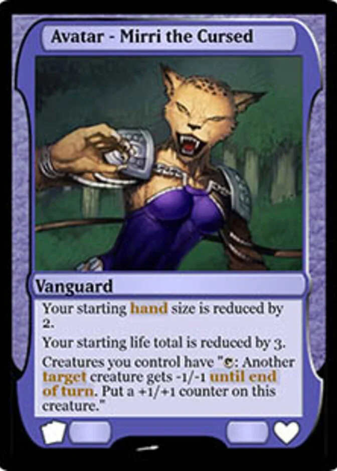 Avatar - Mirri the Cursed [VAN]