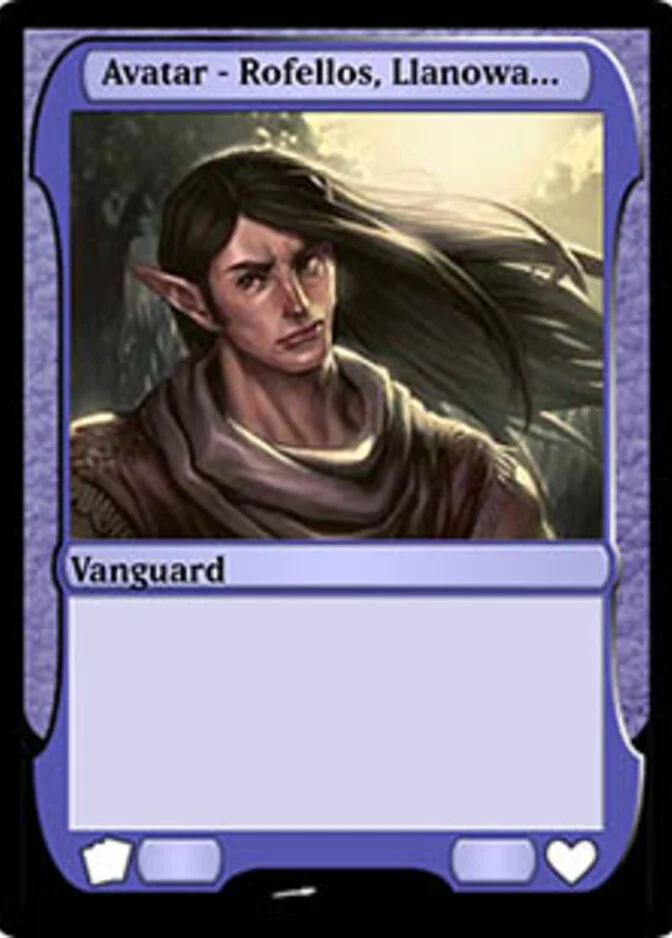 Avatar - Rofellos, Llanowar Emissary [VAN]