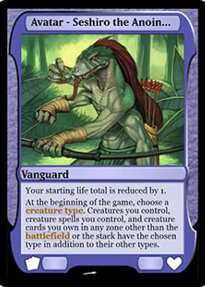 Avatar - Seshiro the Anointed [VAN]