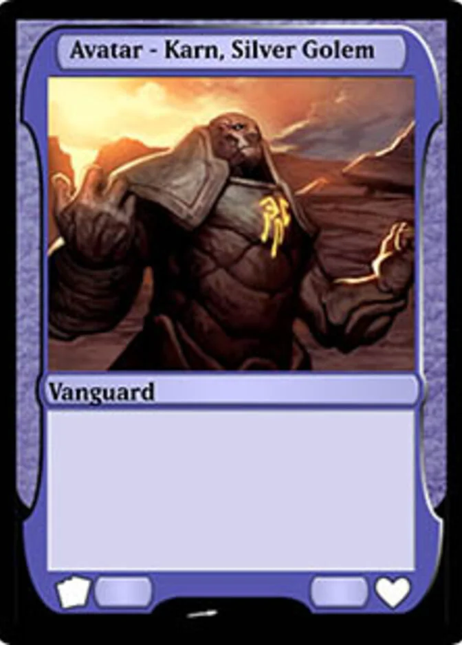 Avatar - Karn, Silver Golem [VAN]