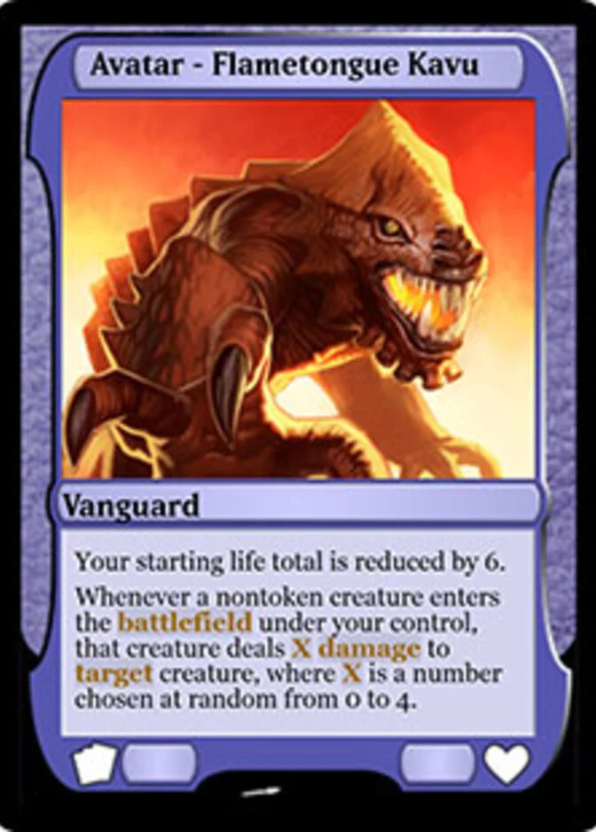 Avatar - Flametongue Kavu [VAN]