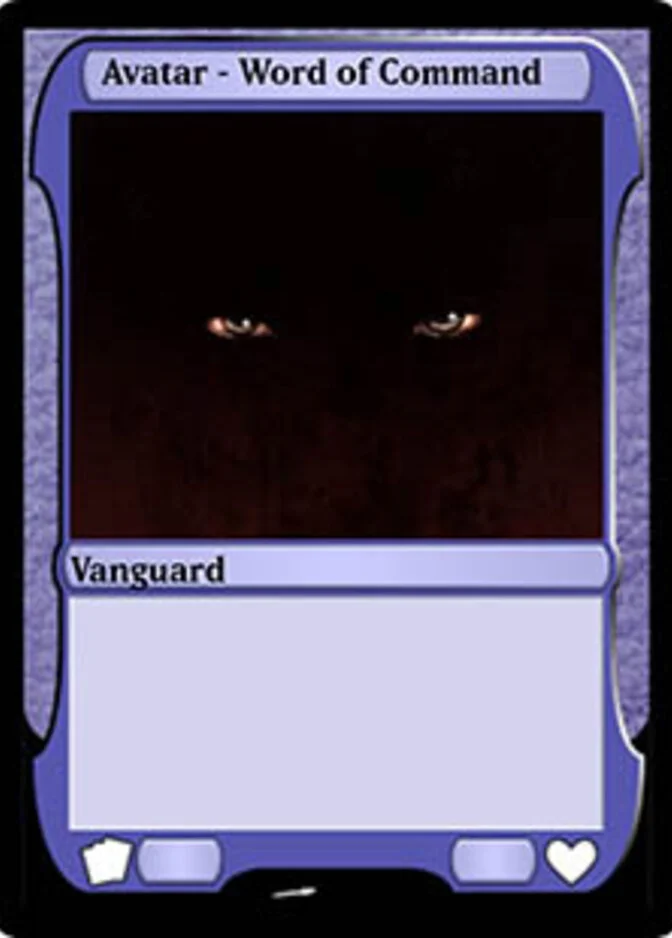Avatar - Word of Command [VAN]