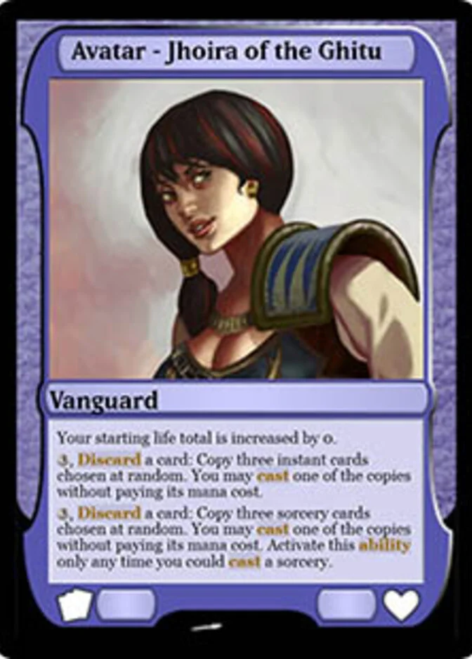 Avatar - Jhoira of the Ghitu [VAN]