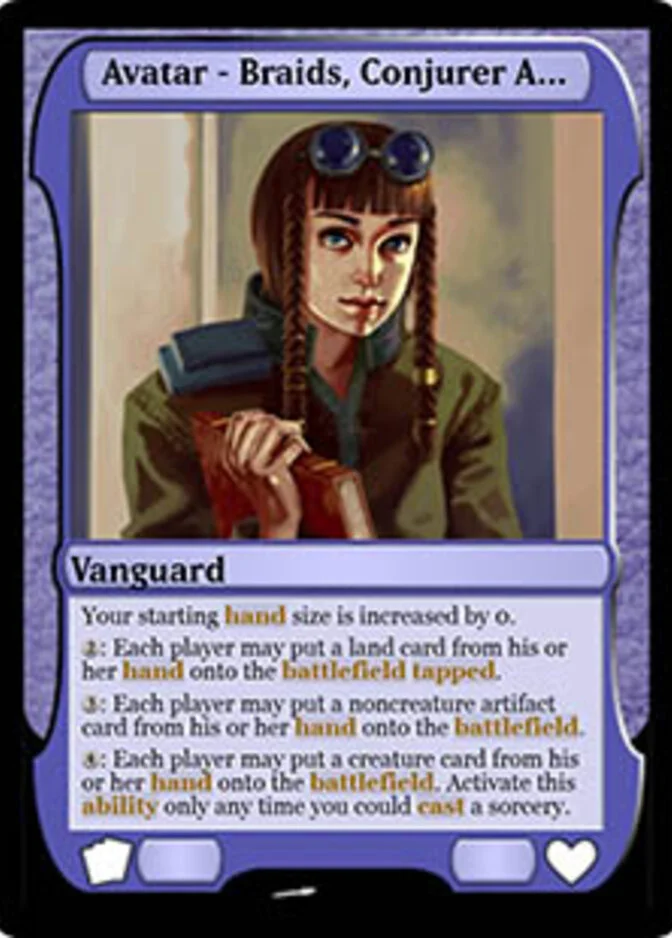 Avatar - Braids, Conjurer Adept [VAN]