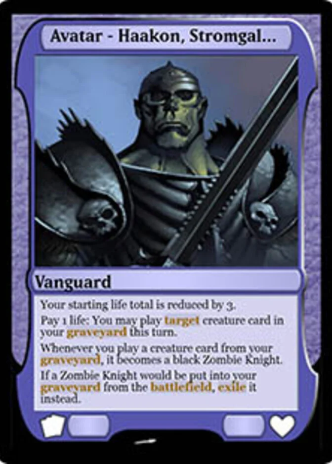 Avatar - Haakon, Stromgald Scourge [VAN]