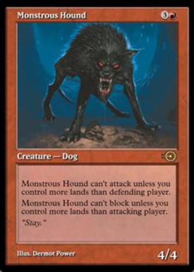 Monstrous Hound <36> [PRM]