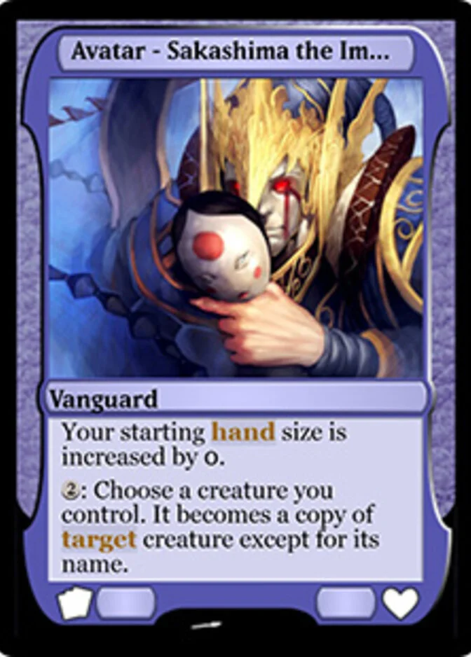 Avatar - Sakashima the Impostor [VAN]