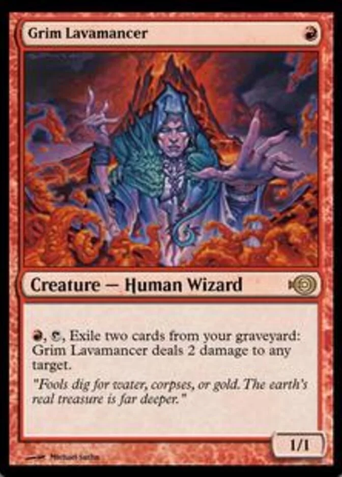 Grim Lavamancer <119> [PRM]