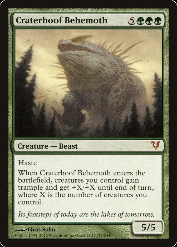 Craterhoof Behemoth [AVR]