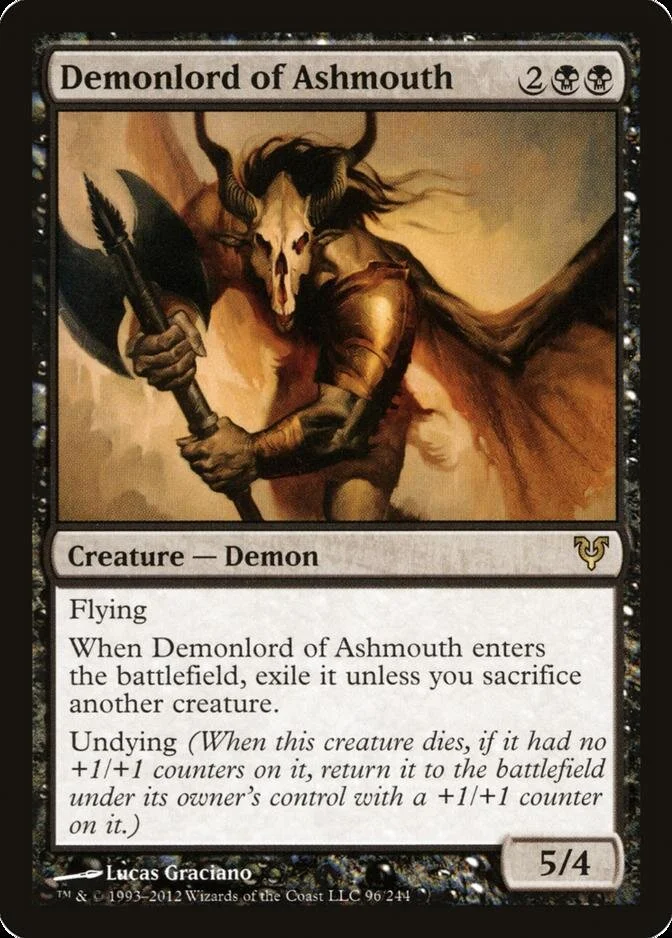 Demonlord of Ashmouth [AVR]