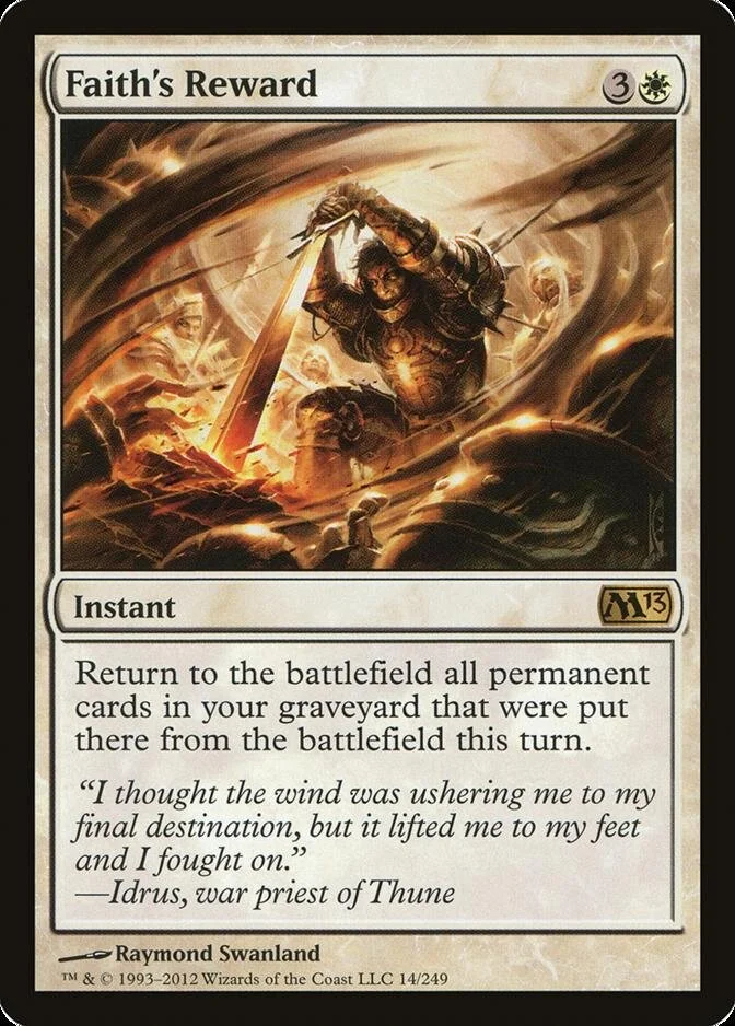 Faith's Reward [M13]