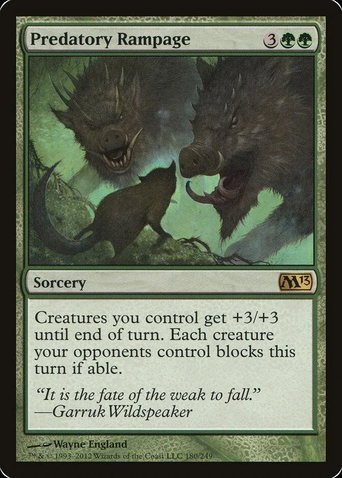 Predatory Rampage [M13]