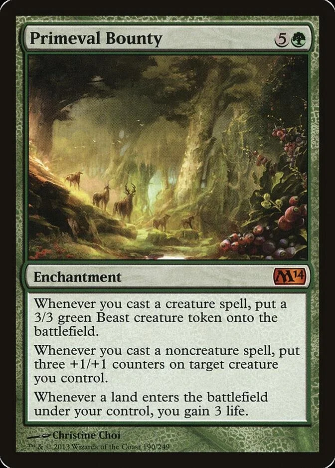 Primeval Bounty [M14]