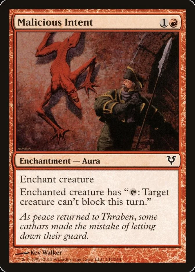 Malicious Intent [AVR]