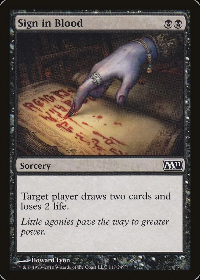 Sign in Blood [M11]
