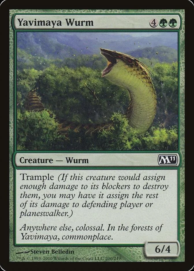 Yavimaya Wurm [M11]