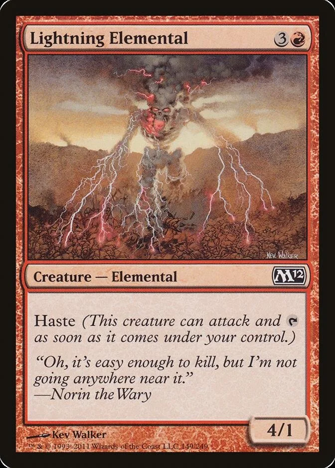 Lightning Elemental [M12]