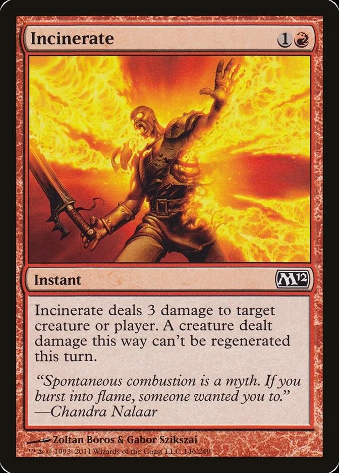 Incinerate [M12]
