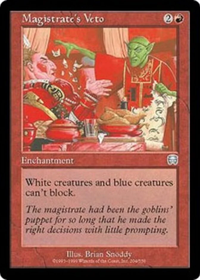 Magistrate's Veto [MM]