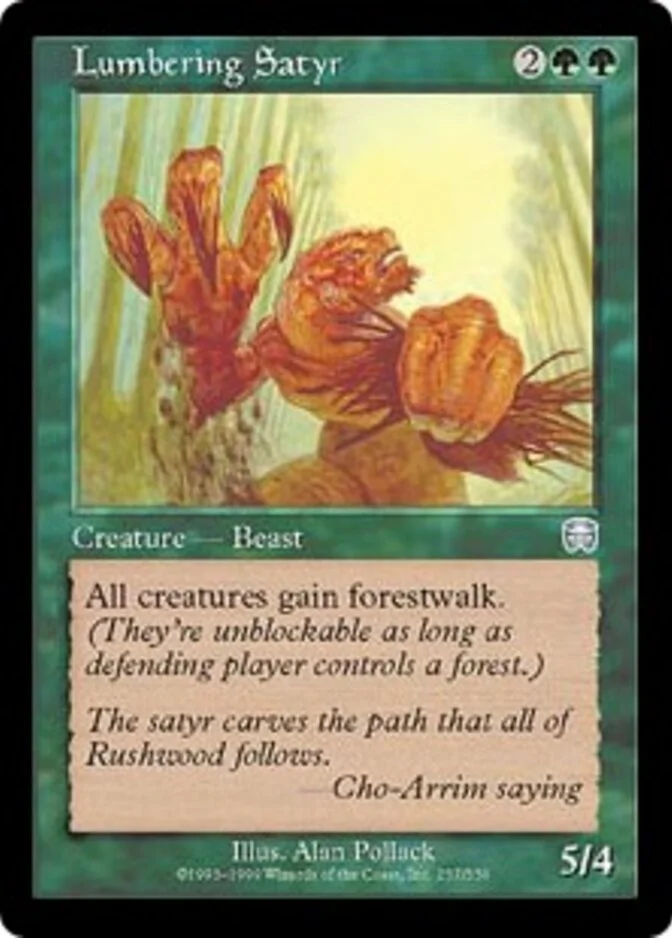Lumbering Satyr [MM]