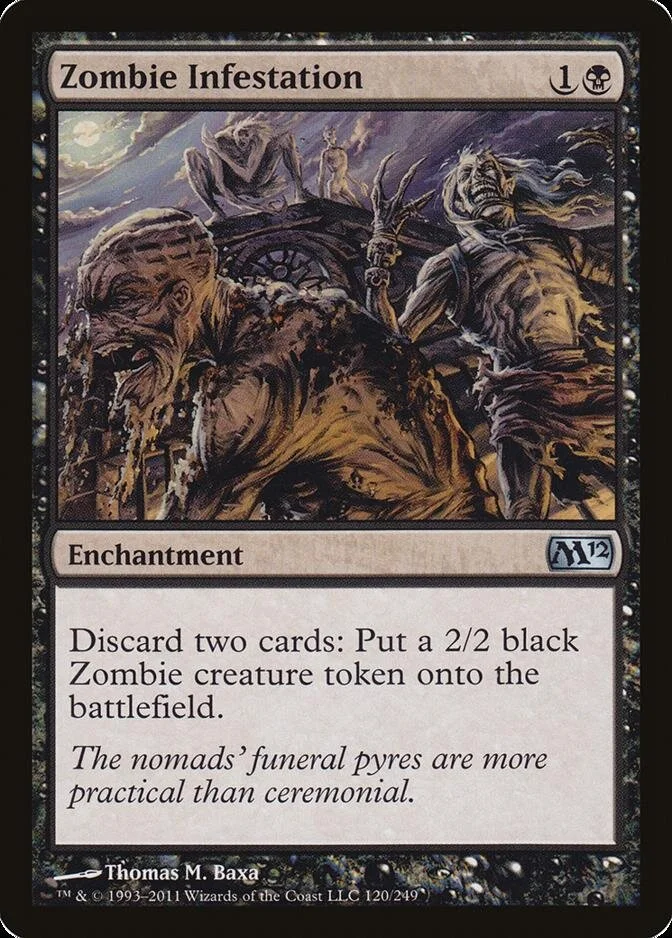 Zombie Infestation, Magic 2012 (M12) Price History