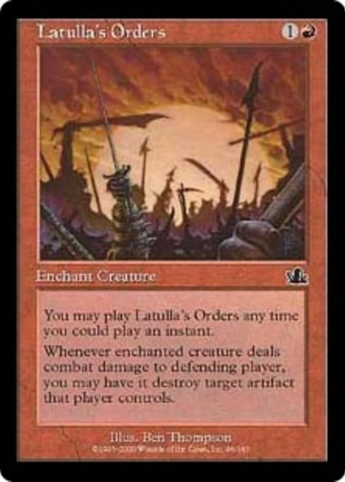 Latulla's Orders [PR]